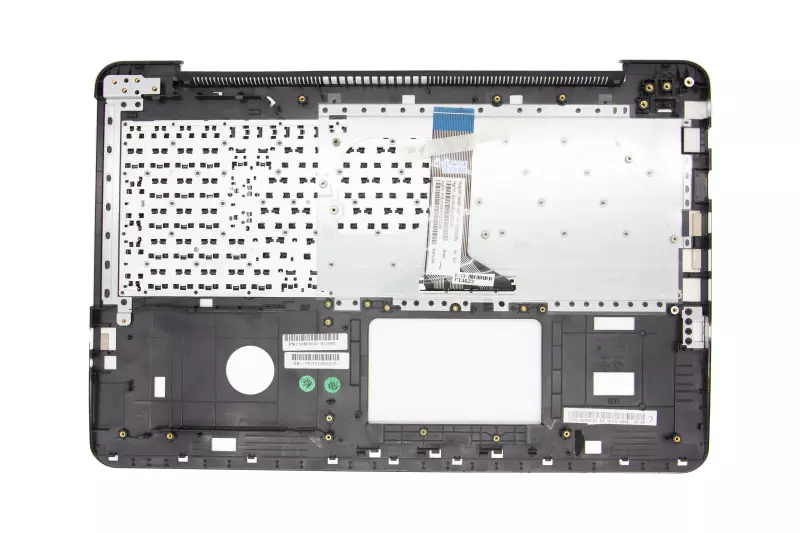 Asus X555LA, X555LD, X555LN BRAZIL ezüst-fekete fém (műanyag felső fedelekkel szerelt modellekkel nem kompatibilis!) laptop billentyűzet modul (90NB0647-R32BR0)