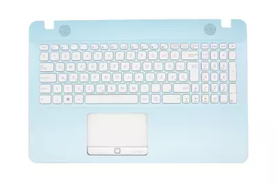 Asus X541NA, X541UV gyári új MAGYAR világoskék - fehér színű laptop billentyűzet modul (90NB0CG5-R32HU0)