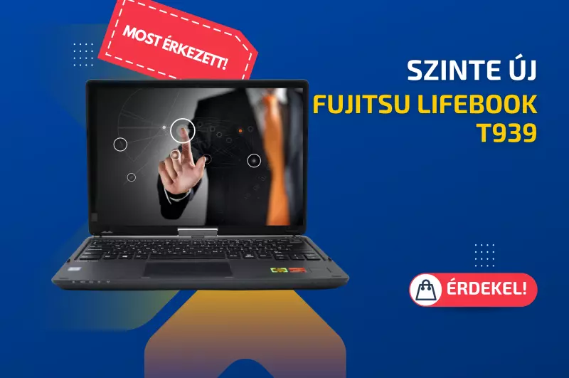 Fujitsu LifeBook T939 | 14 colos FULL HD érintőkijelző | Intel Core i5-8365U | 16GB memória | 256GB SSD | Windows 10 PRO + 2 év garancia!