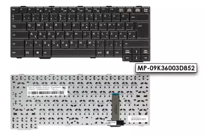 Fujitsu-Siemens LifeBook E751, S751, S760, S761 gyári új magyar fekete billentyűzet (CP522533-01)