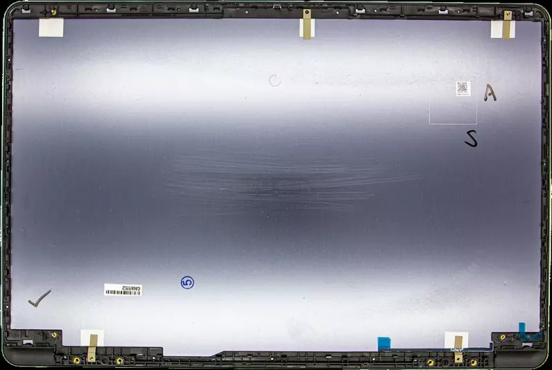 Asus X510UA, X510UR gyári új szürke szálcsiszolt LCD kijelző hátlap (90NB0FQ5-R7A010)