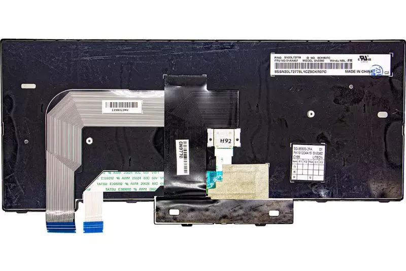 Lenovo ThinkPad T470, A475 gyári új, matricával magyarított billentyűzet trackpointtal