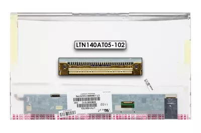Gyári új matt 14.0'' HD (1366x768) LED kijelző (csatlakozó: 30 pin - jobb)
