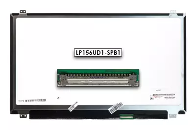Gyári új matt 15.6'' UHD (3840x2160) eDP LED IPS Slim kijelző (csatlakozó: 40 pin - jobb)