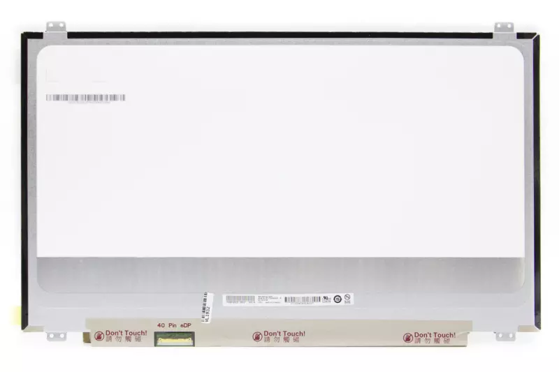 Gyári új matt 17.3' FHD (1920x1080) eDP IPS LED Slim kijelző 144Hz  (csatlakozó: 40 pin - bal)