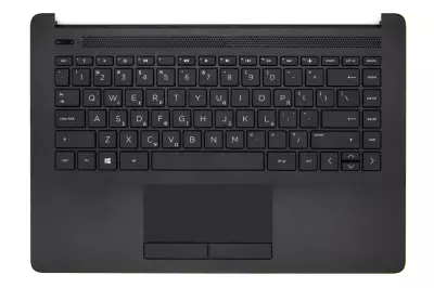 HP 14-CM000, 14T-CM000, 14-CK000 sorozathoz gyári új görög fekete billentyűzet modul touchpaddal (L23239-151)