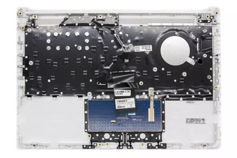 HP 14S-CF0, 14S-CF1 gyári új svájci fehér billentyűzet modul touchpaddal (L24820-BG1)