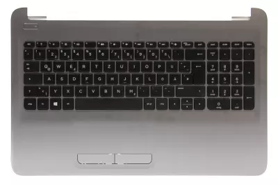 HP 15 sorozat 15-ba09 sorozat ezüst német  laptop billentyűzet