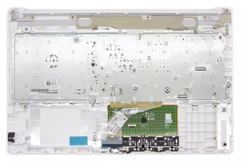 HP 15-DA000, 15T-DA100, 15-DB000, 15Z-DB000 sorozathoz gyári új fehér (recézett mintás) török billentyűzet modul touchpaddal (L23066-141)