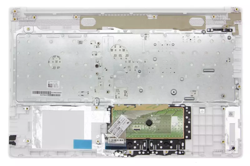 HP 15-DA000, 15T-DA100, 15-DB000, 15Z-DB000 sorozathoz gyári új fehér török billentyűzet modul touchpaddal (L20388-171)