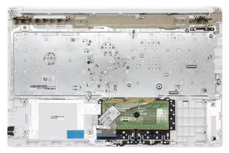 HP 15-da, 15-db gyári új fehér olasz billentyűzet modul touchpaddal (L20388-061)