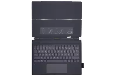 HP Envy X2 detachable 12-E0 gyári új francia fekete backlit billentyűzet (L05112-051)
