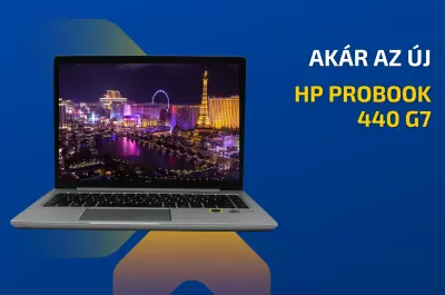 HP ProBook 440 G7 | 14 colos Full HD kijelző | Intel Core i5-10310U | 16GB memória | 512GB SSD | Windows 10 PRO + 2 év garancia!