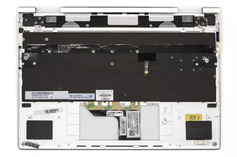 HP Spectre x360 13-AE000, 13T-AE000, 13-AE500 gyári új ezüst török háttér-világításos billentyűzet modul (L02534-141)