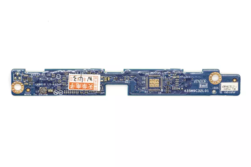 HP ZBook 17 használt kijelző vezérlő panel rev: 0.4 (435M9C32L01, LS-9374P)