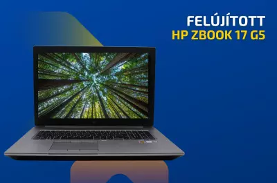 HP ZBook 17 G5 | 17,3 colos FULL HD kijelző | Intel Core i7-8850H | NVIDIA Quadro P3200 6GB | 32GB memória | 512GB SSD | MAGYAR BILLENTYŰZET | Windows 10 PRO + 2 év garancia!