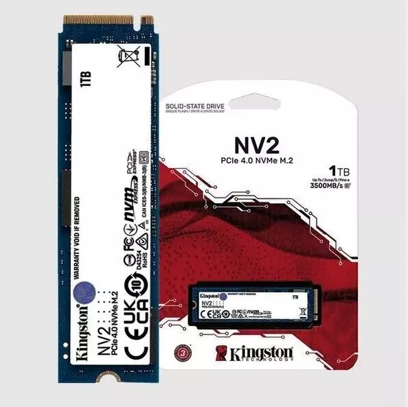KINGSTON NV2 1TB M.2 (2280) Gen4 x4 NVMe SSD kártya (SNV2S/1000G)