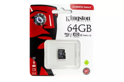 Kingston 64GB UHS-I MicroSDHC kártya (SDCS/64GBSP)