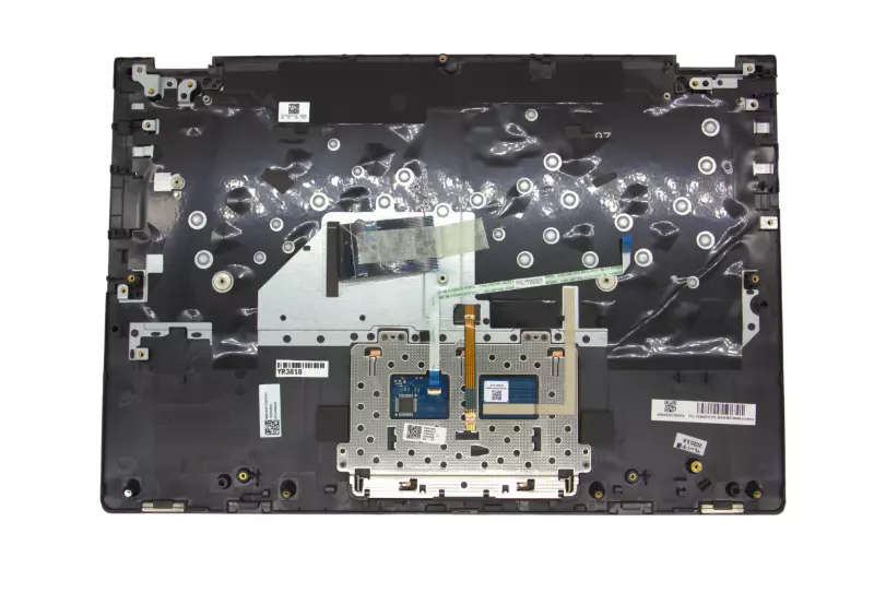 Lenovo IdeaPad C340-14API, C340-14IWL gyári új európai háttér-világításos szürke billentyűzet modul + touchpad (5CB0S17375)