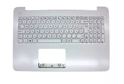 Asus X556UQ, X556UV MAGYAR fehér laptop billentyűzet modul (90NB0BG5-R31HU0)