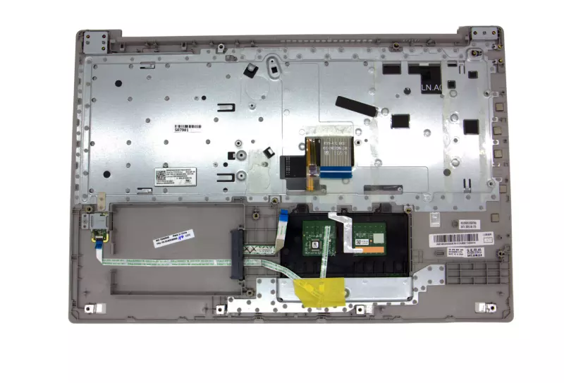 Lenovo IdeaPad 320-15ISK gyári új világos szürke magyar háttérvilágításos billentyűzet modul + touchpad (5CB0N98823)