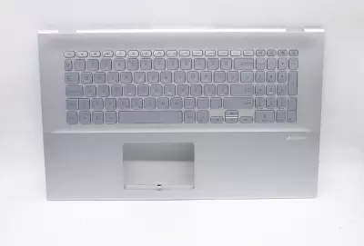 Asus X712EA gyári új MAGYAR szürke háttérvilágításos laptop billentyűzet modul (90NB0L61-R33HU0)