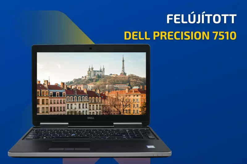 Dell Precision 7510 | Intel Core i7-6820HQ | 32GB memória | 512GB SSD | 15,6 colos FULL HD kijelző | MAGYAR BILLENTYŰZET | NVidia Quadro M1000M 2GB | Windows 10 Pro + 2 év garancia!