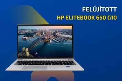 HP EliteBook 650 G10 | 15,6 colos Full HD kijelző | Intel Core i5-1335U | 16GB RAM | 512GB SSD | Windows 11 PRO + 2 ÉV GARANCIA!