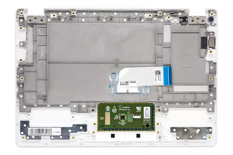 Lenovo IdeaPad 100S-11IBY fehér gyári új matrcicával magyarított billentyűzet modul touchpaddal (5CB0K48376)