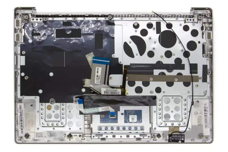 Lenovo IdeaPad 320s-13IKB gyári új UK angol szürke háttér-világításos billentyűzet modul touchpaddal (5CB0Q17551)