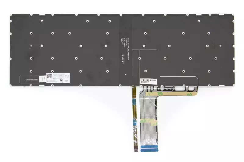 Lenovo IdeaPad 320-15ISK gyári új US angol keret nélküli háttér világításos billentyűzet (SN20M63123)