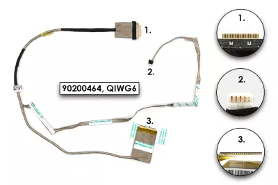 Lenovo IdeaPad G580 gyári új LCD kábel (UMA) (DC02001ET10, DC02001ET00, 90200464)