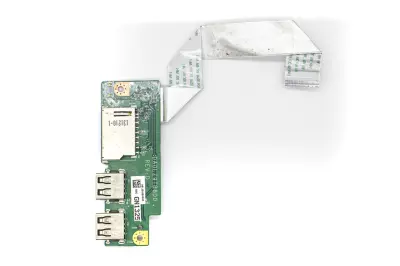 Lenovo IdeaPad U430 Touch, U430P használt USB / Kártyaolvasó panel kábellel (90003352, DA0LZ9TB8D0)