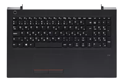 Lenovo IdeaPad V310-15IKB, V310-15ISK gyári új magyar fekete billentyűzet modul touchpaddal, ujjlenyomat olvasóval (5CB0L59361)