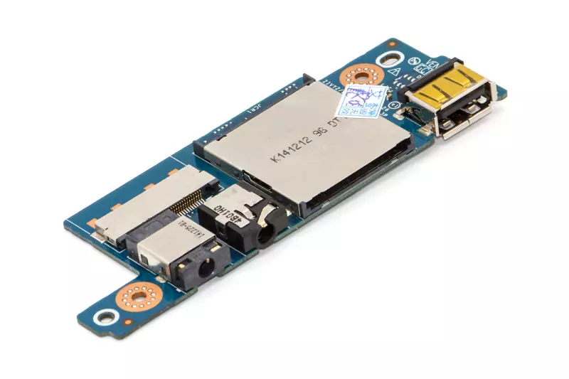 Lenovo IdeaPad Y50-70, Y50-80 használt USB/Audio/Kártyaolvasó panel (LS-B113P, 5C50F78807)