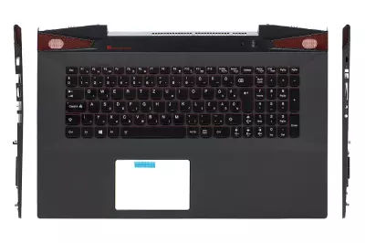 Lenovo IdeaPad Y70-70 gyári új fekete-piros háttér-világításos magyar billentyűzet modul (5CB0G59799)