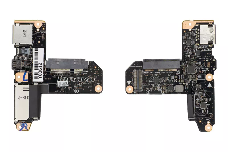 Lenovo IdeaPad Yoga 2 Pro gyári új USB/Micro HDMI/SSD/SD kártyaolvasó panel (90004971)