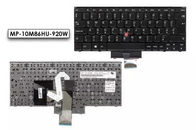 Lenovo ThinkPad Edge E145 fekete magyar laptop billentyűzet