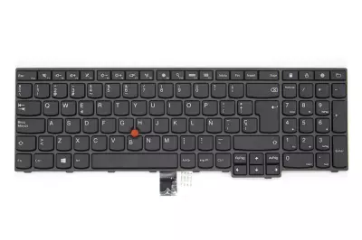 Lenovo ThinkPad E555 fekete spanyol laptop billentyűzet