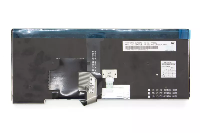 Lenovo ThinkPad T431s, L450, T440s gyári új portugál háttér-világításos billentyűzet (04X0105)