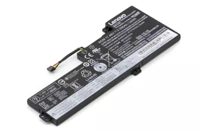 Lenovo ThinkPad T480 laptop akkumulátor, gyári új, 3 cellás (2095mAh)