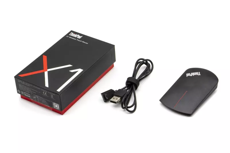 Lenovo ThinkPad X1 vezeték nélküli Bluetooth egér és prezenter léptető funkcióval (MOBTJNL, 4X30K40903)