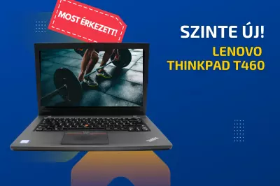 Lenovo ThinkPad T460 | 14 colos FULL HD kijelző | Intel Core i5-6200U | 8GB memória | 240GB SSD | MAGYAR BILLENTYŰZET | Windows 10 PRO + 2 év garancia!