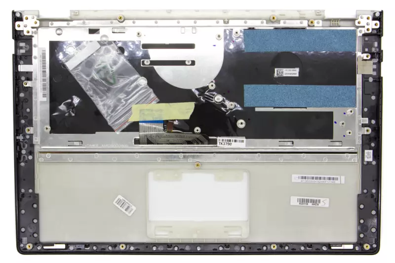Lenovo Yoga 2-13 gyári új magyarított háttér-világításos ezüst-fekete billentyűzet modul (90205154)