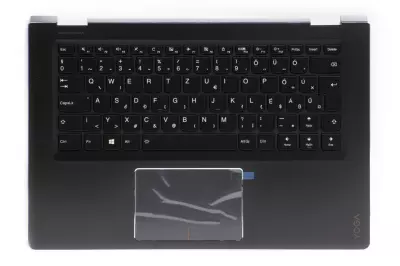 Lenovo Yoga 510-14IKB fekete gyári új magyar háttér-világításos billentyűzet modul touchpaddal (5CB0L66078)