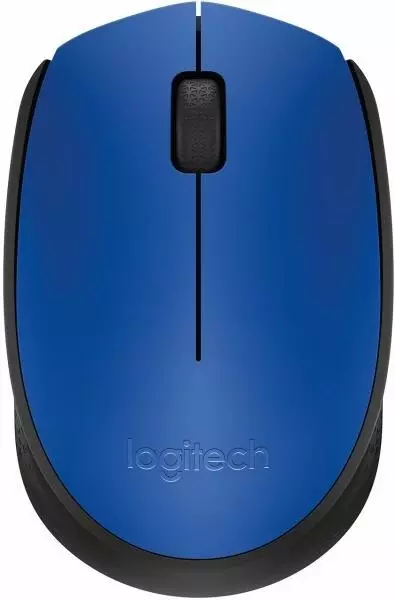 Logitech M171 kék vezeték nélküli USB optikai egér (910-004640)
