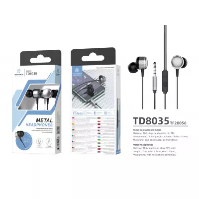 Techancy 3.5mm sztereó fülhallgató (TD8035)