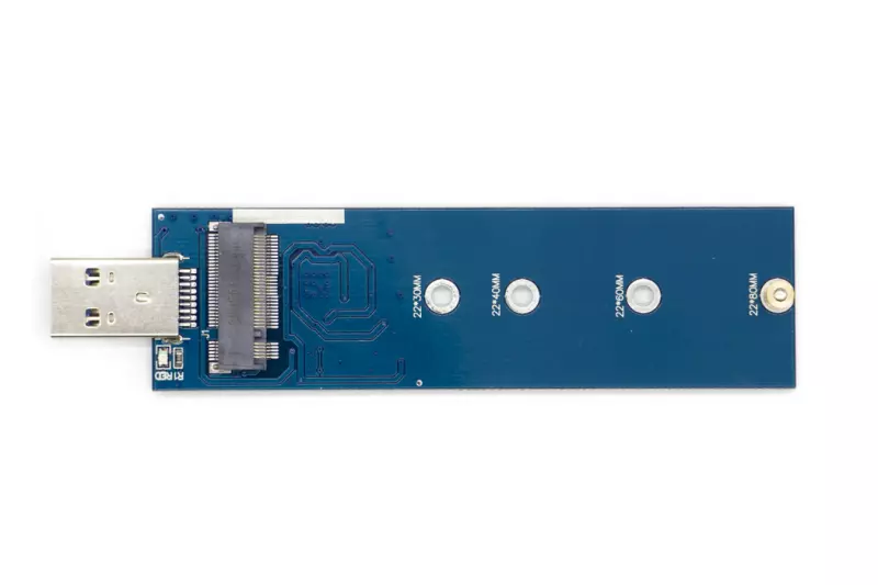M.2 SSD-hez USB külső keret (támogatott SSD méret: 2230, 2240, 2260, 2280)
