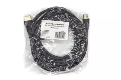M-TECH 5m Male/Male HDMI v1.4 összekötő kábel (MTW-0010/5 HDMI)