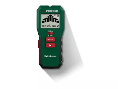 PARKSIDE® Multifunkciós érzékelő, fém detektor, páratartalom mérő PMSHM2 A3